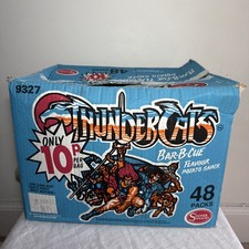 Vintage Thundercats Crisp Box Bar-B-Cue Flavour Best Before 1st June 1991 Empty