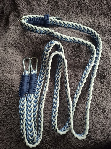 Sky blue white navy reins - sky,