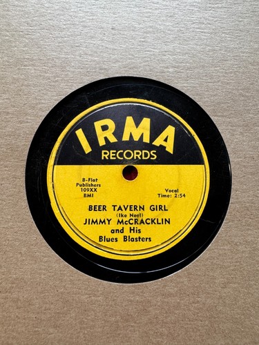 78rpm jimmy mccracklin - r&b,,