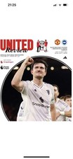 Manchester United v Brighton - FA Premier League Match Programme 25 Oct 2025 