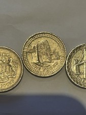 5 Sequential x Old £1 Round