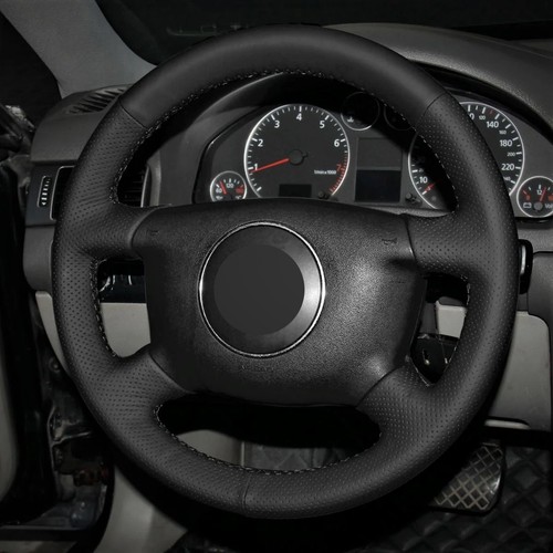 Alcantara steering wheel cover - wheel,