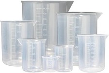 7 Pack Plastic Measuring Jugs
