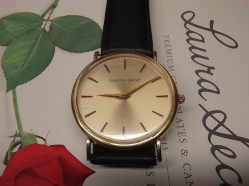 Solid 9ct gold bueche girod - gold,