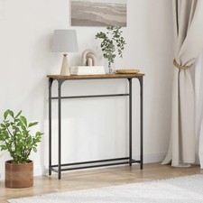 WALPLUS Console Table Old Wood