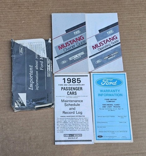 1985 ford mustang - 1985, owner's