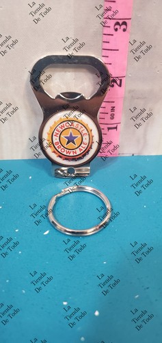 New castle brown ale keychain - new,