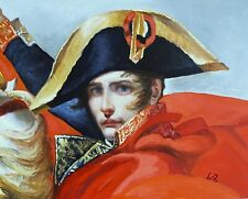 Original oil painting Napoleon