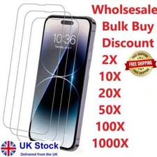 Wholesale Tempered Glass SCREEN PROTECTOR For iPhone SE 16 15 14 12 Pro Max 8 7