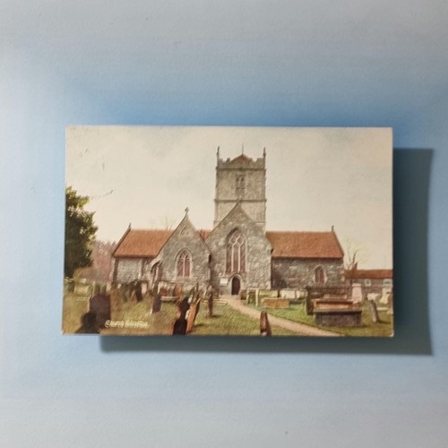 Church stretton postcard c1905 - postcard,
