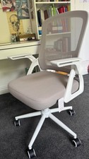 Eames Style Office Chair. Grey FABRIC. FREE DELIVERY
