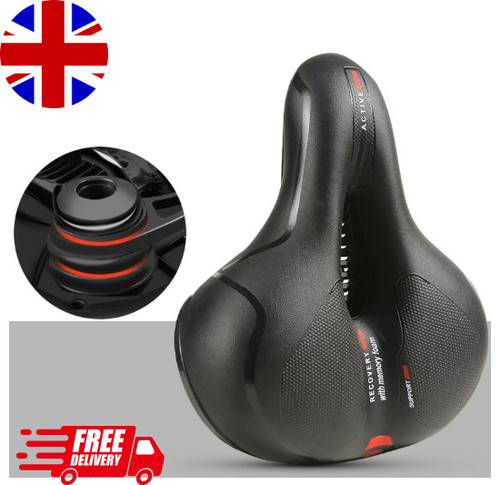 Wide big bum bike bicycle - wide, gel