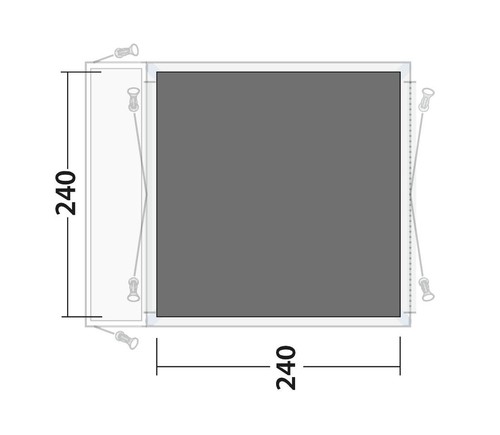 Outwell groundsheet footprint - groundsheet,
