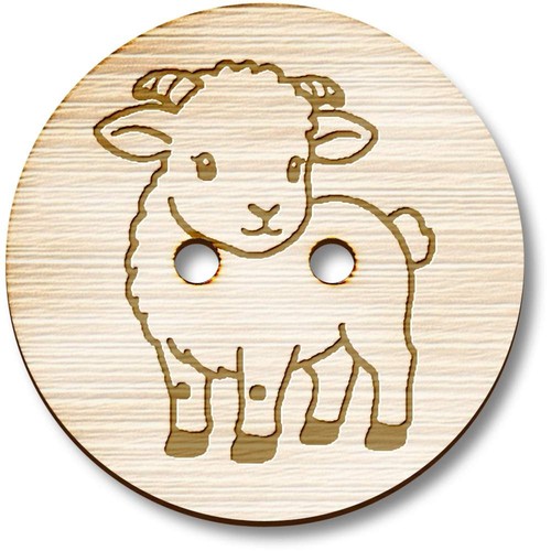 Dorset horn lamb wooden - 'dorset, lamb'