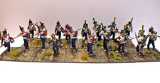 28mm  Napoleonic  Infantry in skirmish order   painted