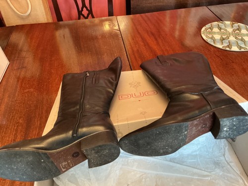 Ladies calf length boots