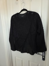 Agnes B. Cross button sweater