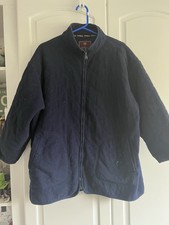 Mulberry quilted fleece men’s XL Navy Blue authentic