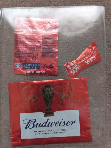 Budweiser label 2026 - label., world