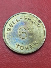 Bell Fruit Vending Token 6D. 2