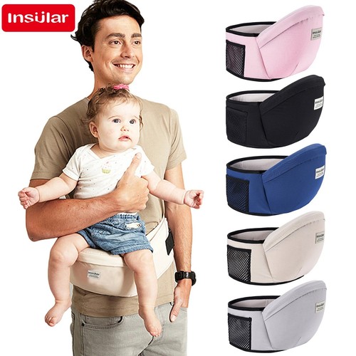 Baby carrier hip seat - baby, waist