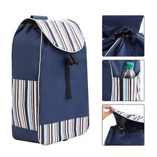 1/2x Shopping Bag for Shopping Trolley Cart Replacement Bag Foldable Handle Bags
