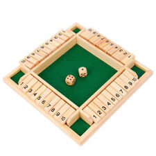 4 Players Shut The Box Wooden