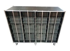 Open Front Roll Cabinet With