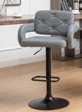 GREY PLUSH LARGE SEAT GAS LIFT