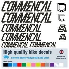 Commencal  bike labels /