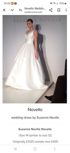 Suzanne neville wedding dress - neville,