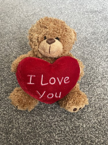 Brown curly love you - brown,