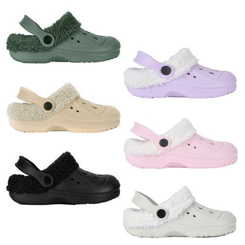 Girls boys clogs - girls, fleece
