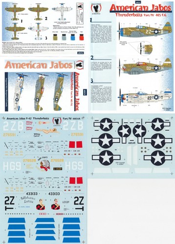 Eagle strike decals p - eagle, p-47d