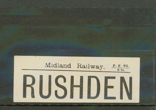 Midland railway luggage - railway,