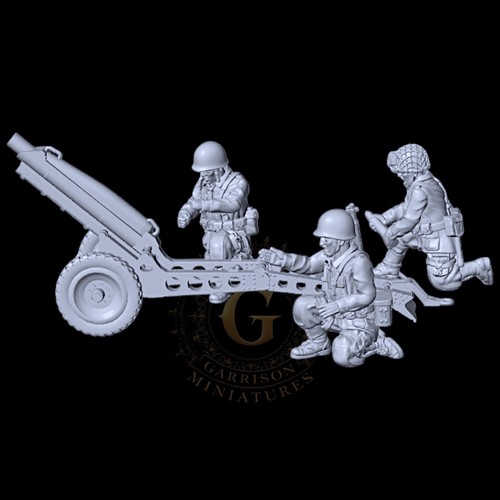 Ww2 airborne 75mm howitzer - us,