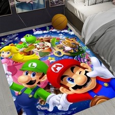 Kids 3D Super Mario Carpet Rug