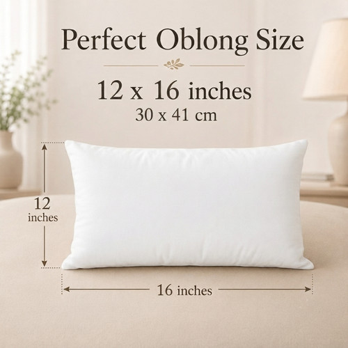 Oblong cushion inserts - cushion,