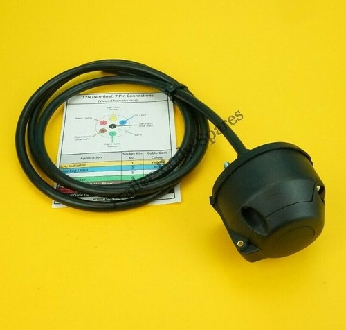 Pre wired pin towing socket - pin,