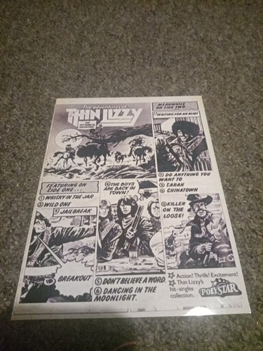 Thin lizzy metal sign - lizzy,