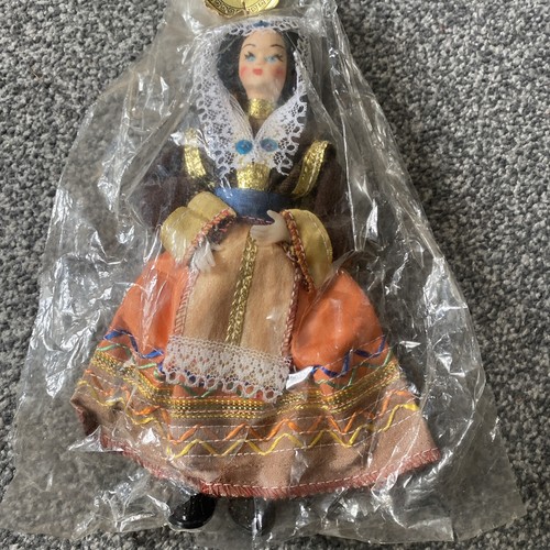 Vintage greek doll - vintage, handmade