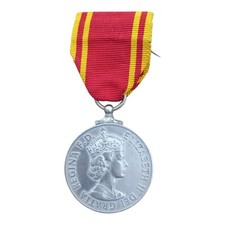 Fire Service Long Service & Good Conduct Medal Awarded To Fireman Albert Perks