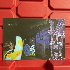 Scooby Doo Haunted Mansion Six Flags Theme Park 5 7/8 x 4 Photograph B Aug 2007
