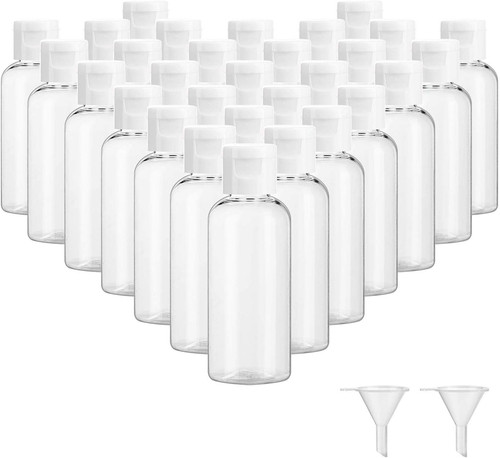 Pcs clear plastic - 30, oz