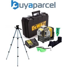 DeWalt DCE089D1G 3 Beam 3 Way Self Levelling Multi Line Laser Line Green +Tripod