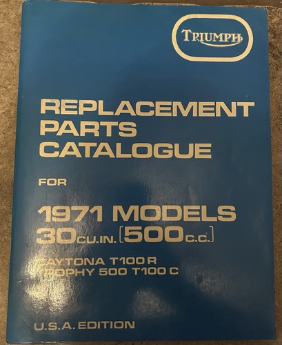 1971 triumph 500cc daytona - triumph,