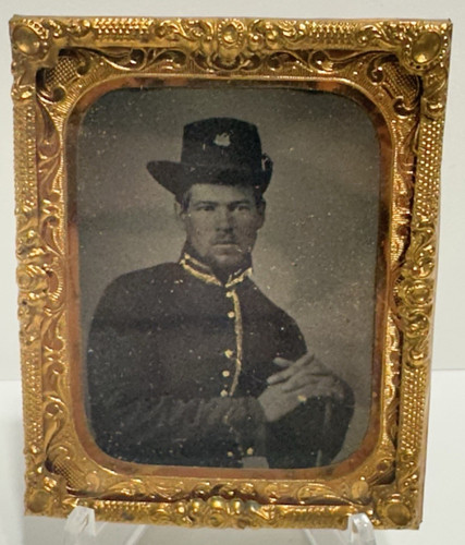 Civil war era tintype - war,