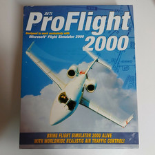 Flight Simulator AETI Retro ProFlight 2000 by Microsoft PC CD-ROM Video Game