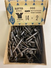 Box Steel Countersunk Screws