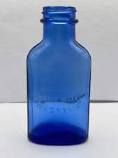 Blue milk of magnesia bottle 12.5cms